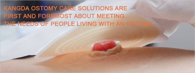 One piece drainable colostomy pouch